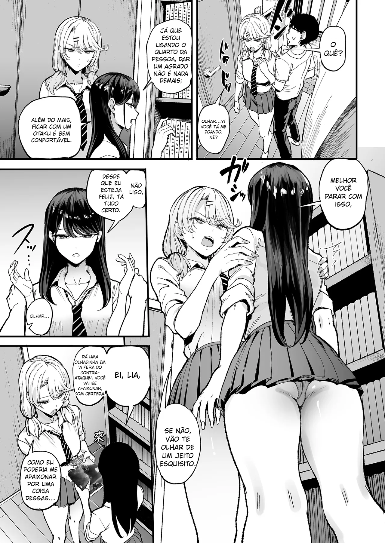A story about a gal who frequents the place and lets me use her pussy 3 - 6
