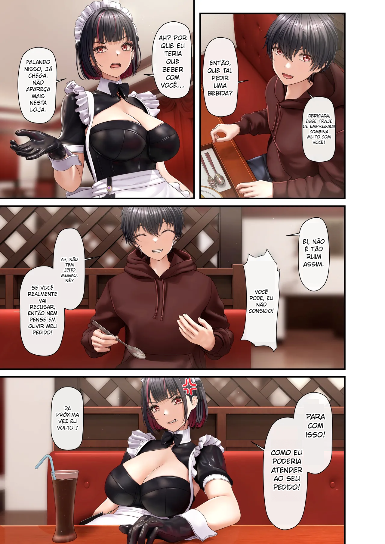 Tonari no seki no ko ga meido kafe jōdattanode - 6