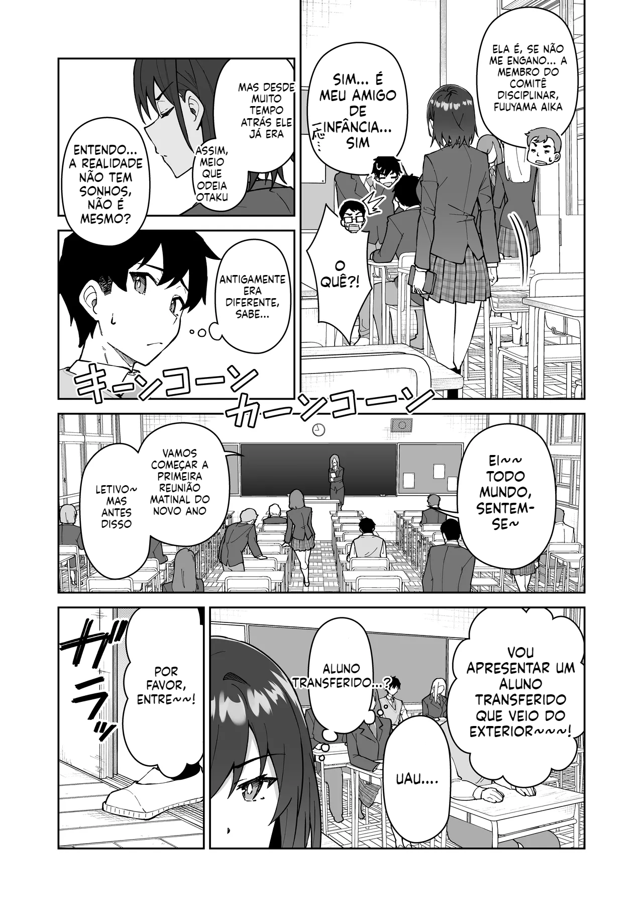 [Doujinshi] Cross My Heart — A Tsundere do Comitê Disciplinar e a Bela Intercambista Loira - 7