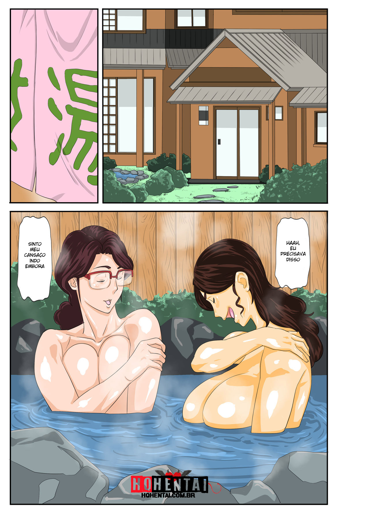 Onsenyado de Chara-o ni Kuwareta Muchi Muchi Kaa-chan - 5
