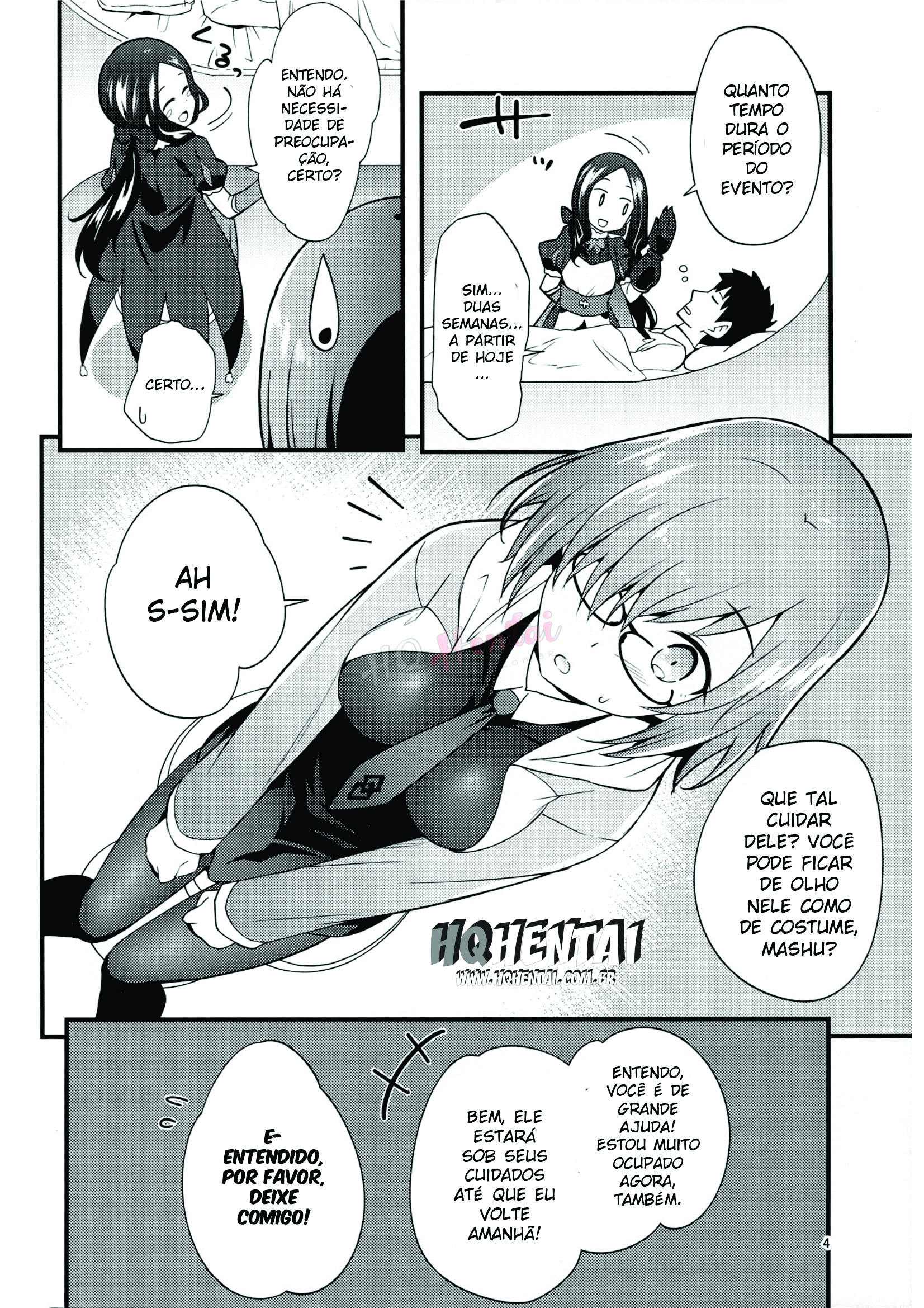 Mash ga Event de Neteru Senpai ni Itazura Suru Hon - 3