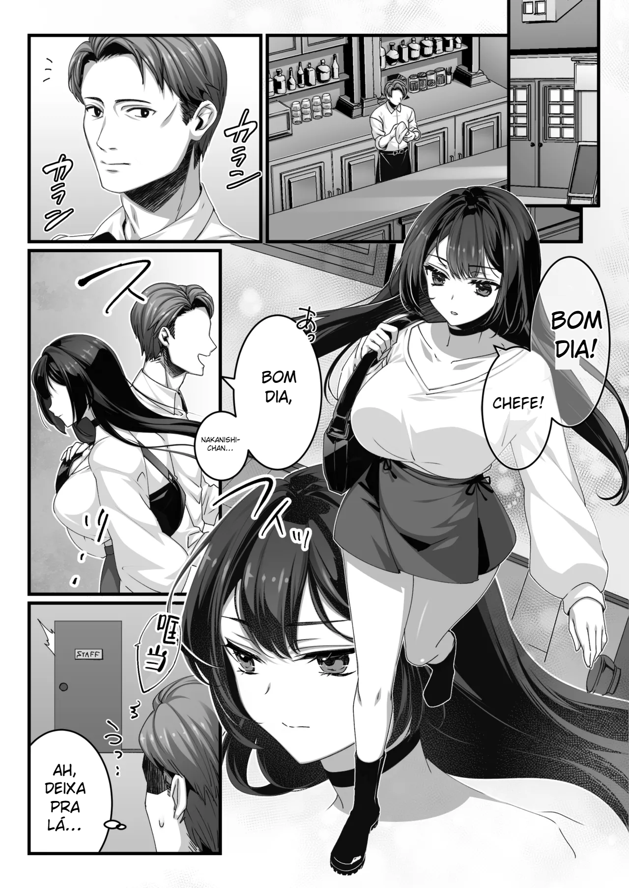 Oji-san Suki no Beit JK ni Gyaku Saimin o Kakerarete Shiboraru - 2