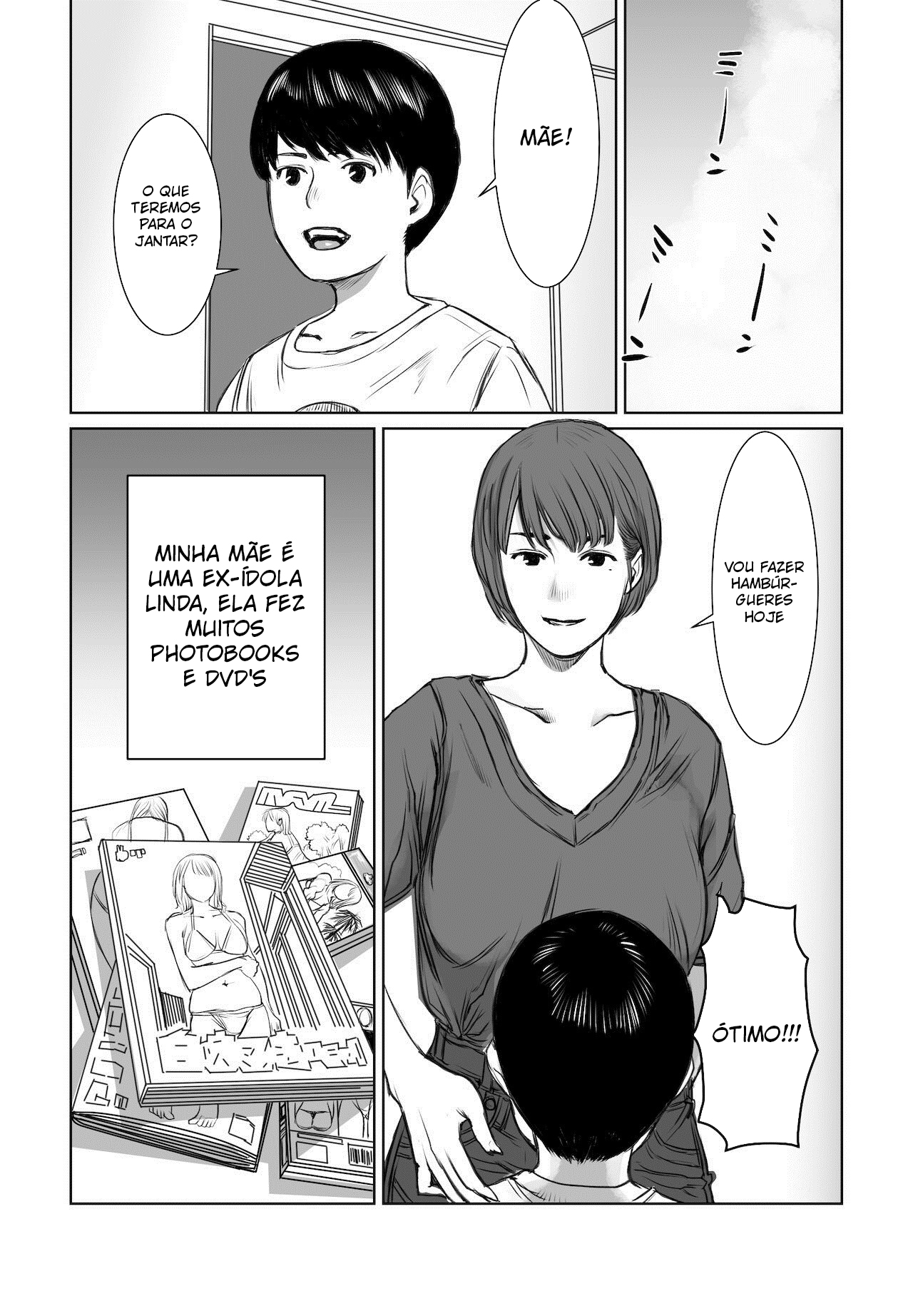 Mama wa Moto GraDol Boku wa Gaman Dekinai - 2