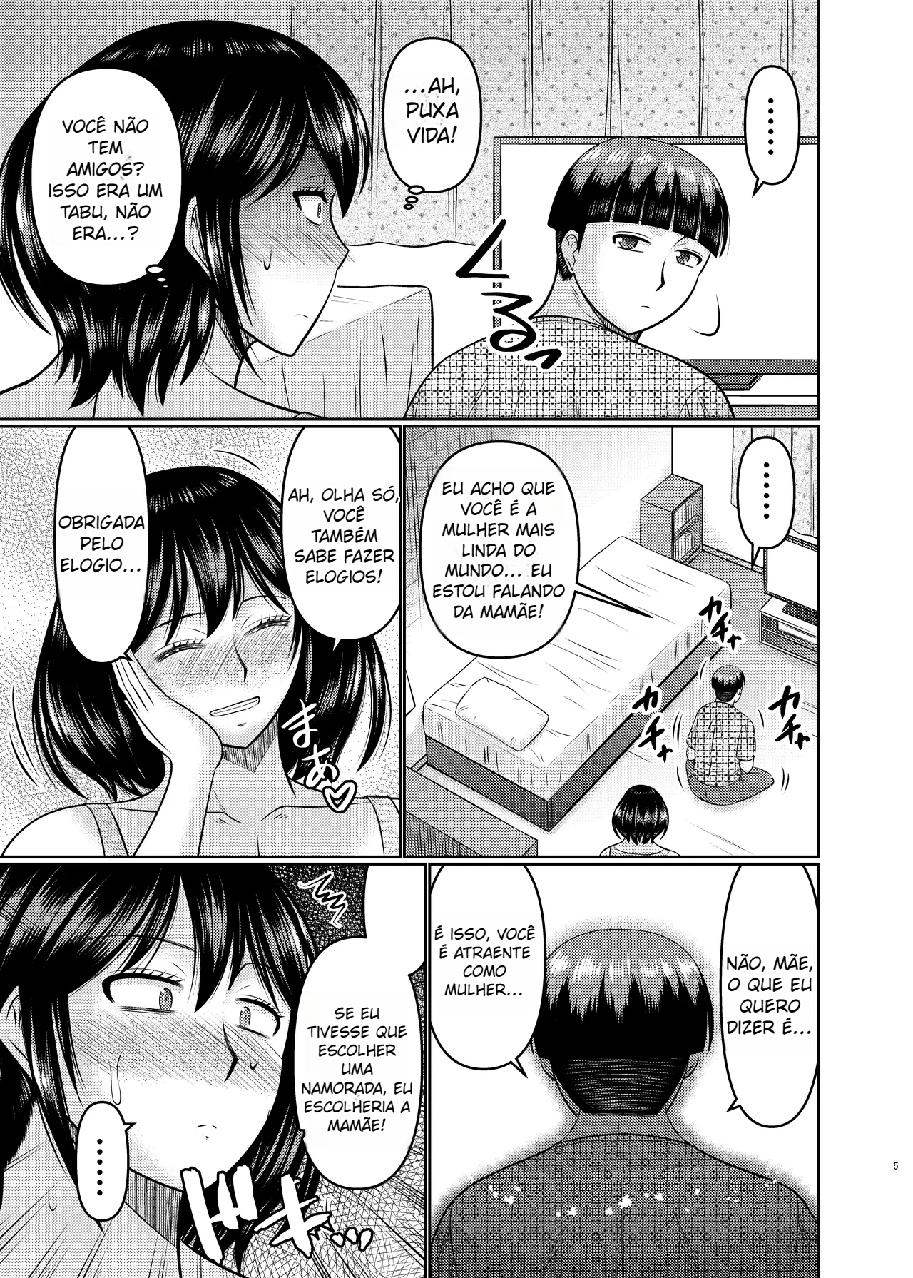 Moto Gal Mama wa Musuko no Karada o Yoku Shiranai - 4