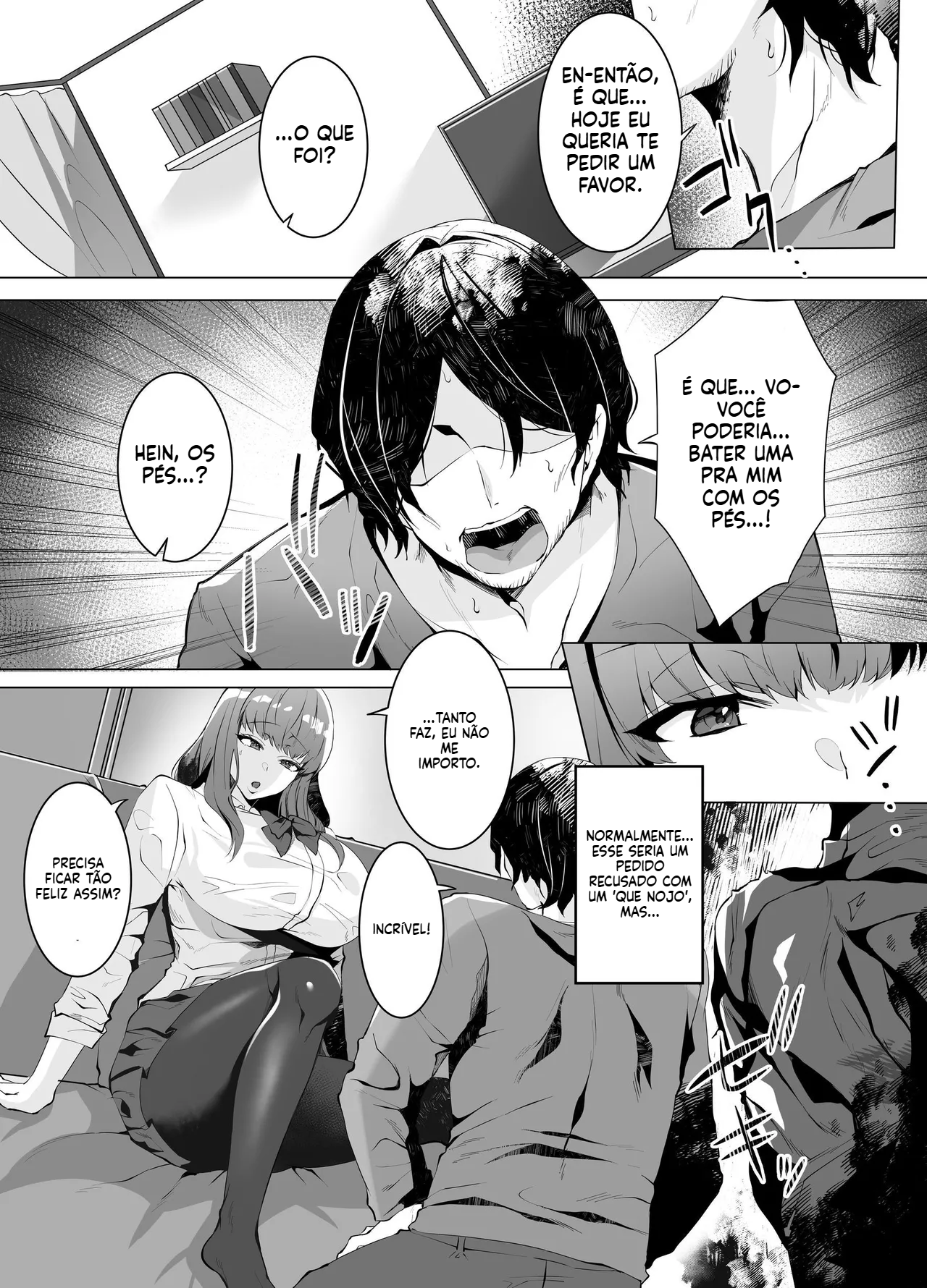[Doujinshi] A garota melancólica que se tornou minha noiva não pode voltar para casa até engravidar. - 6