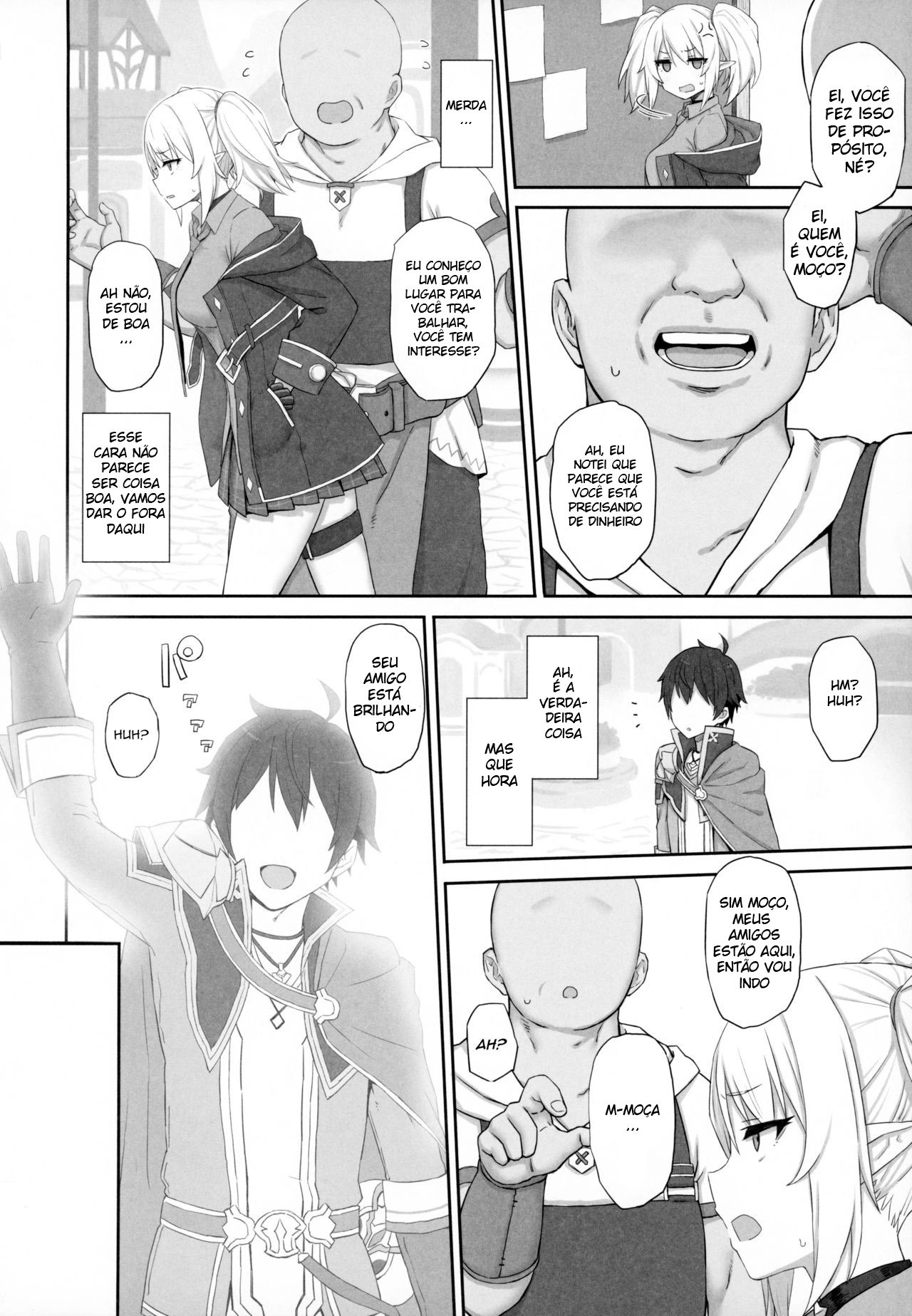 Ojou-sama Gakkou ni Kayou Binbou Shoujo wa Touzen no You ni Papakatsu ni Kiketsu Suru - 3