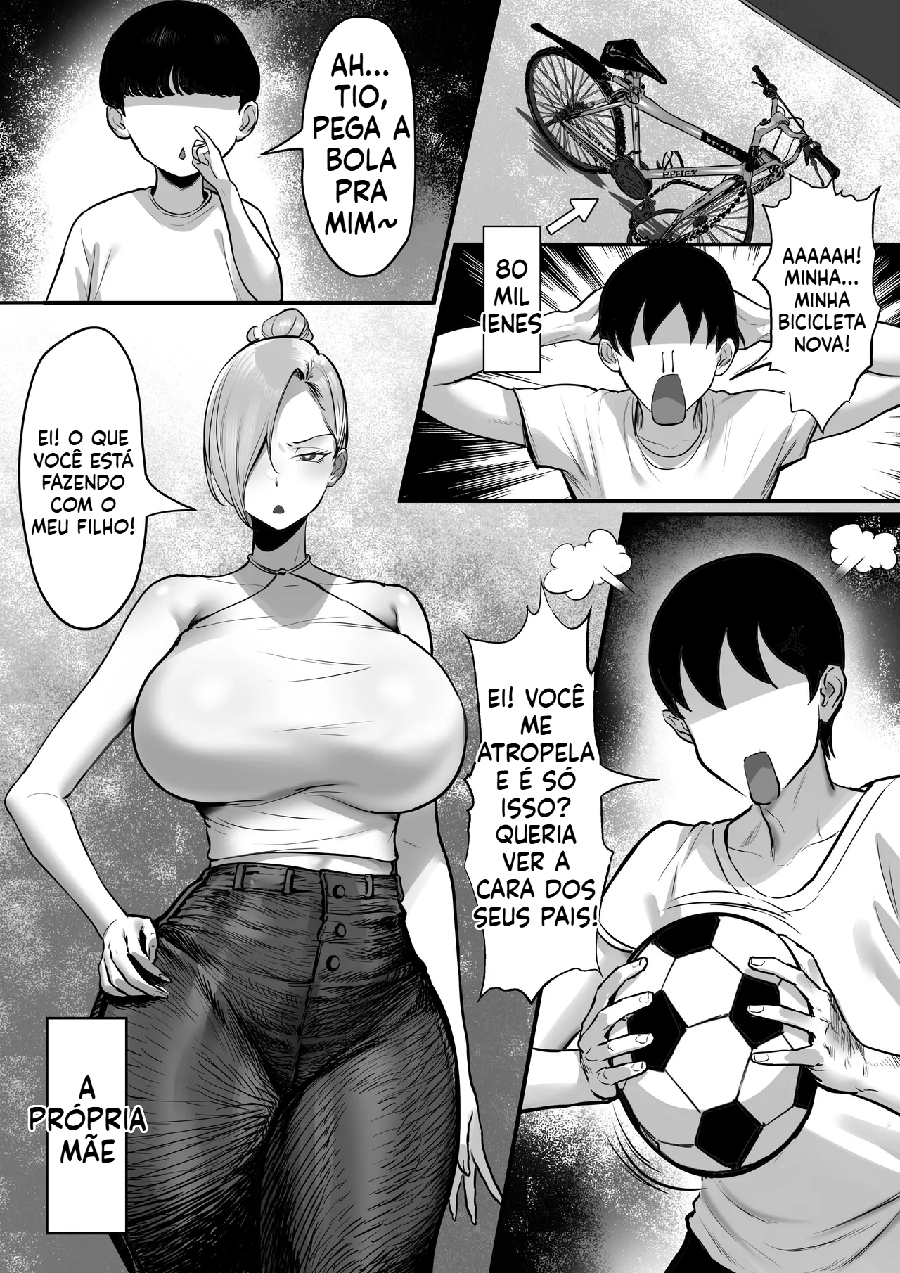 [Doujinshi] Minha vida sexual em Tóquio Mamãe é atriz de filmes adultos. - 4