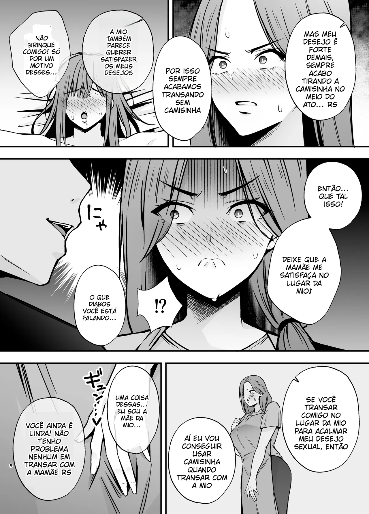 ~Uma Mãe Que É Abraçada Por Um Homem Sedutor No Lugar De Sua Filha~ - 7