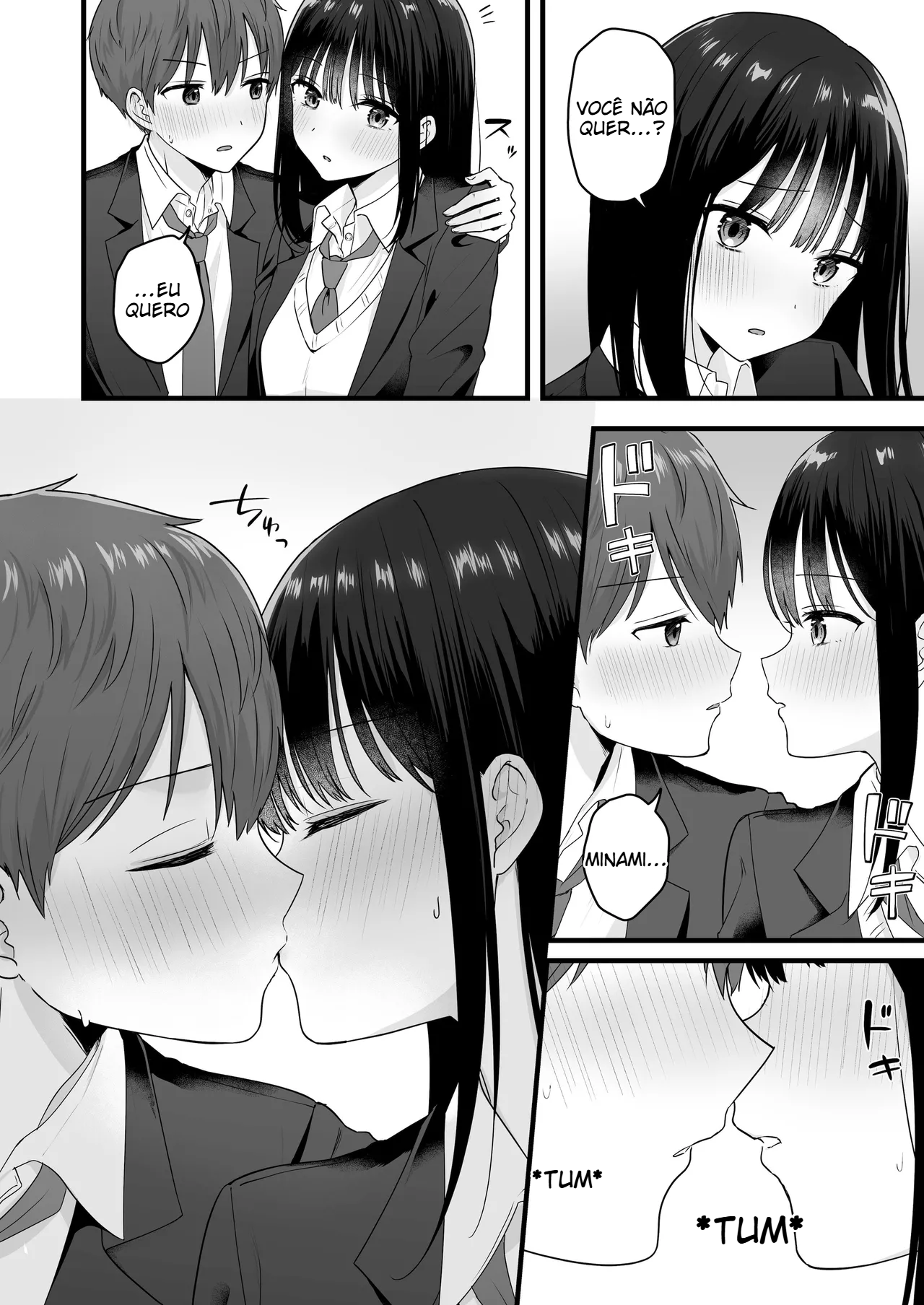 Minha primeira experiência de amor recíproco com uma garota com quem moro - 7