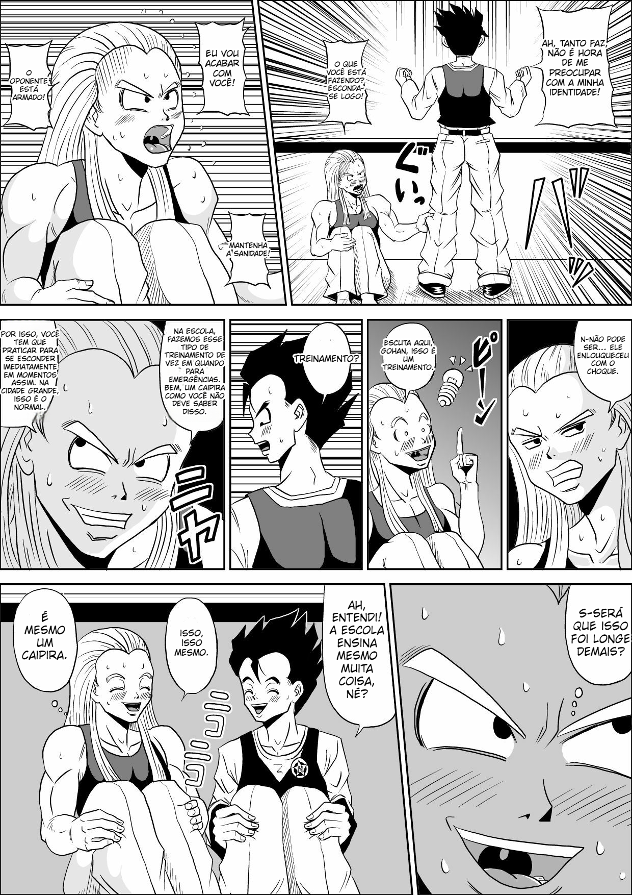 High school rape (Dragon Ball Z) - 5