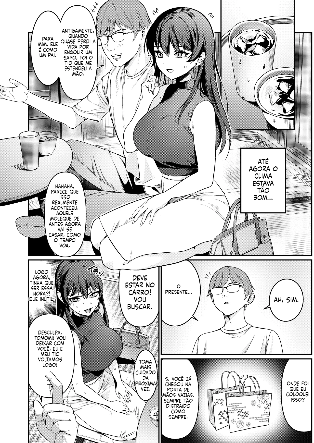 [Doujinshi] A verdadeira vida de casado começa na casa do tiozão - 5