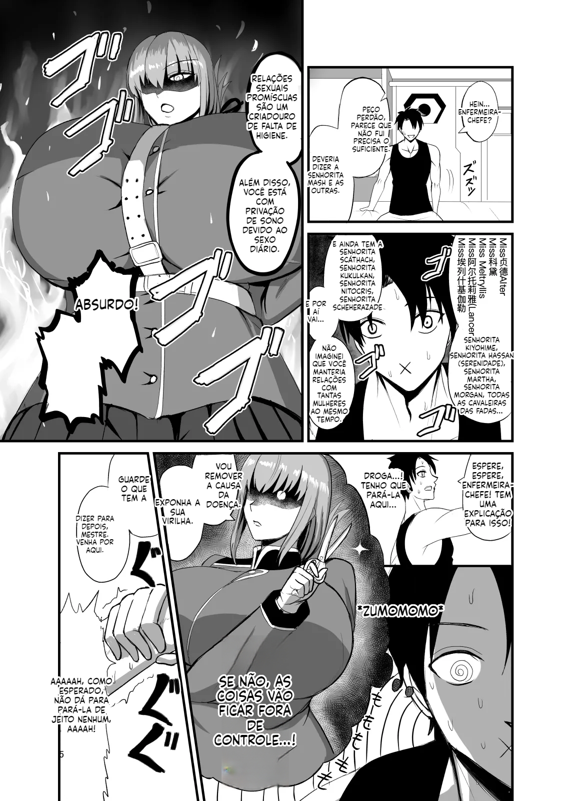 [Doujinshi] Pois bem, vamos começar o teste de função sexual desta noite. - 5