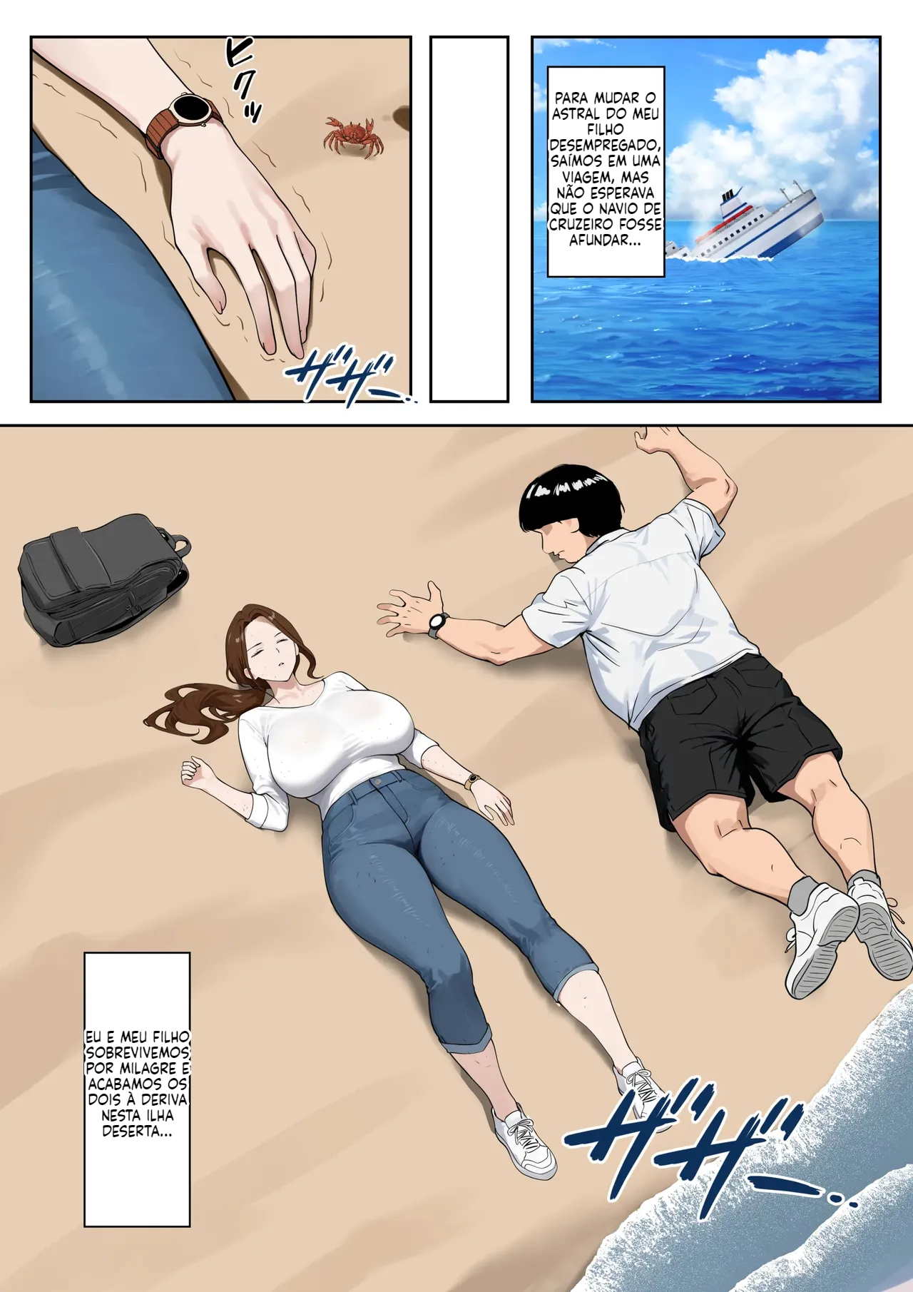 [Doujinshi] Mãe peituda que satisfaz os desejos sexuais do filho - 2