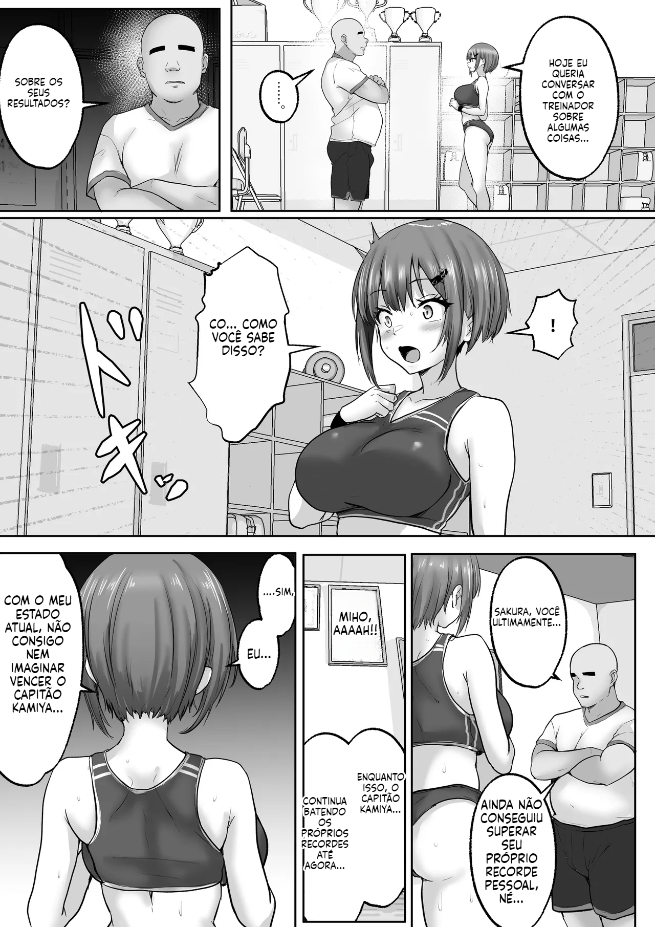 [Doujinshi] Atleta peituda treinando com seu professor pervertido - 6