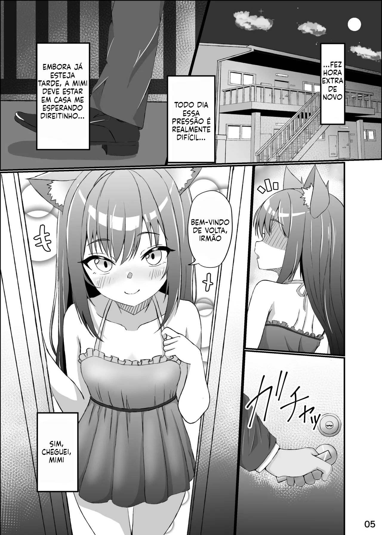 [Loli] Vida Sexual com a Gatinha Vivendo com Mimi - 4