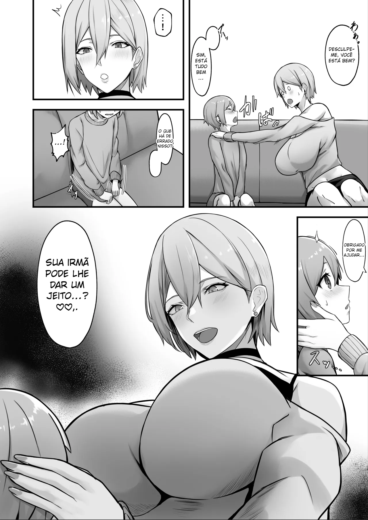 Tonari ni Hikkoshitekita Bakunyuu Onee-chan ni Ippai Shiborareru Hanashi - 7