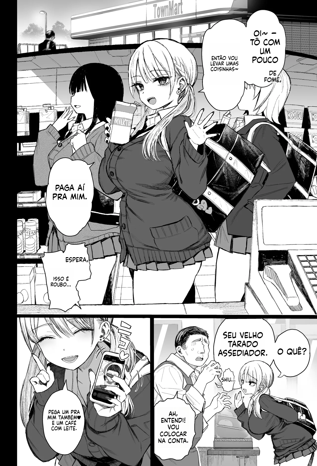 [Doujinshi] A Tentação da Gyaru Rebelde - 7