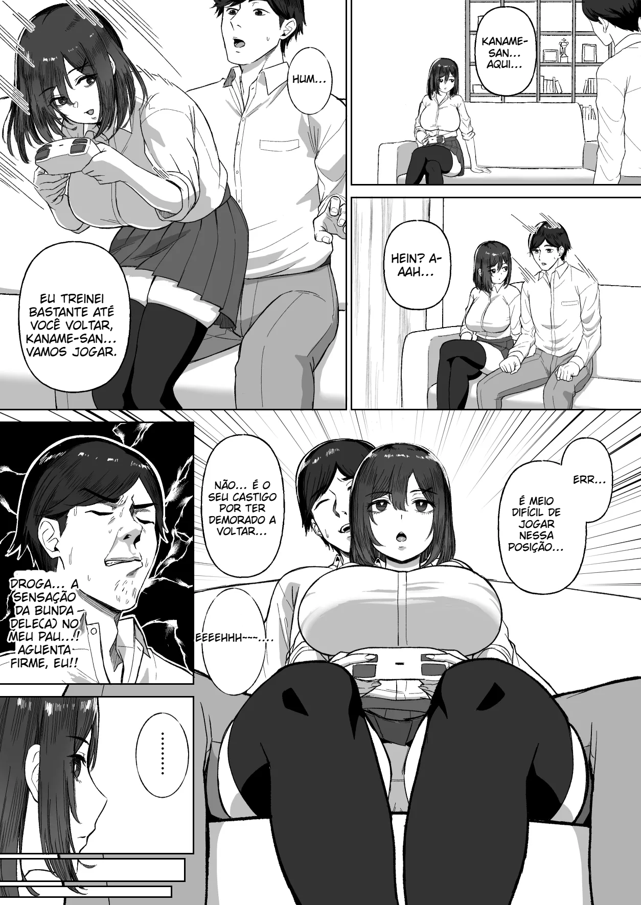 (Gamogamo) Otonari no Downer Oyako ni Shiboritorareru Hanashi - 5