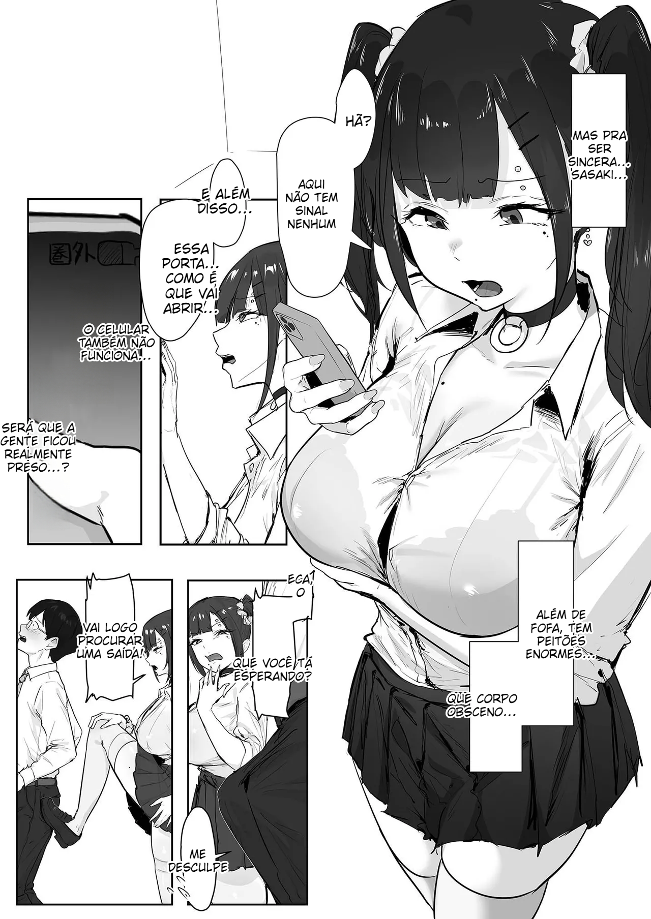Seikaku ga Warui Gal ga Rei no Heya de Wakaraserareru Hanashi - 6
