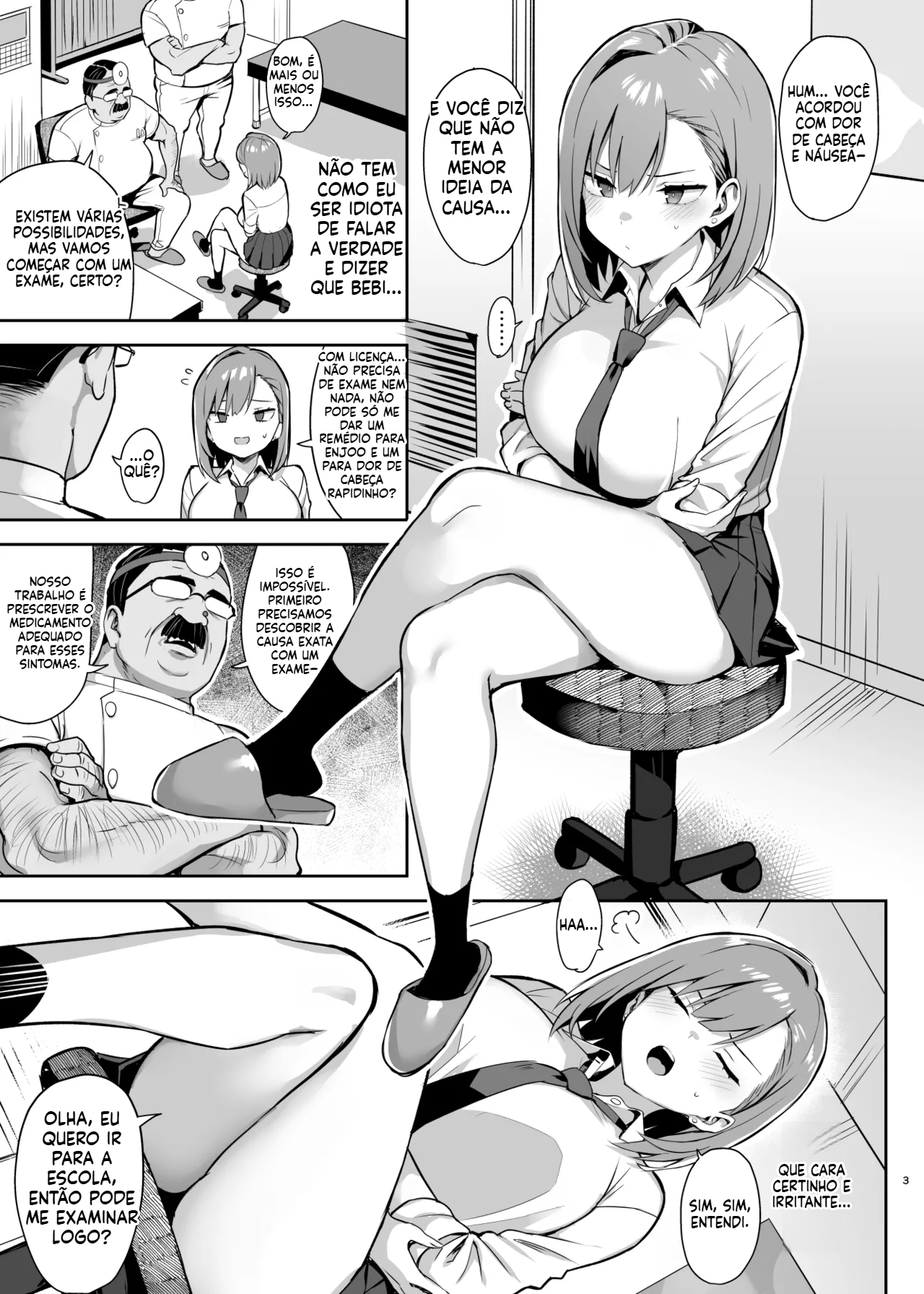 [Doujinshi] A Presidente de Classe Corrupta - 4