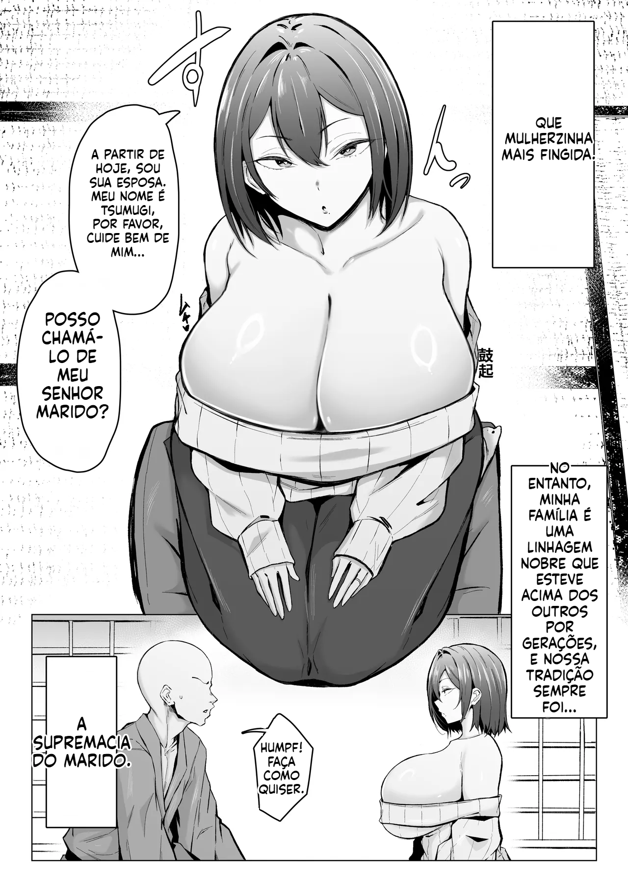 [Doujinshi] A Esposa que Colocou o Marido Autoritário em Seu Lugar - 4