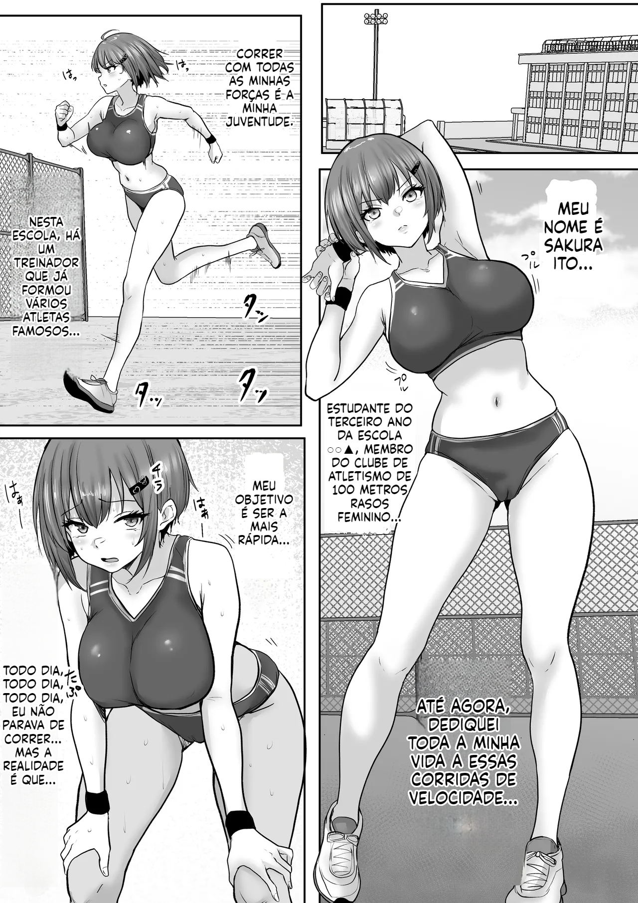 [Doujinshi] Atleta peituda treinando com seu professor pervertido - 3