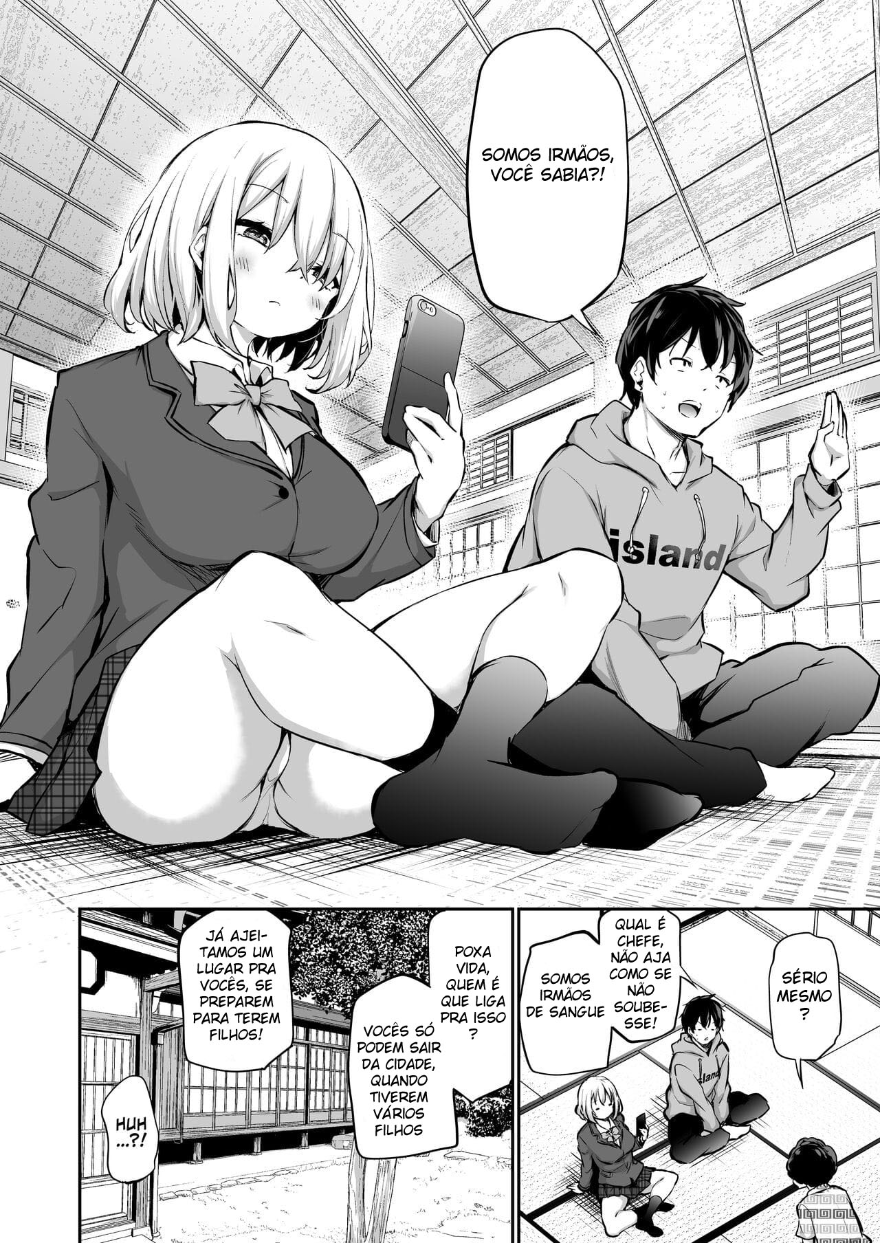Imouto Haramasenai para Derarenai Shima - 3