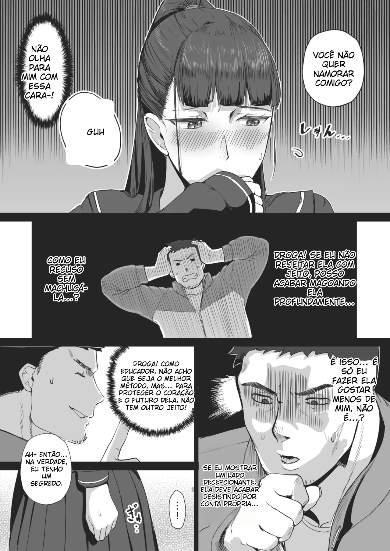 (T-Man) A aluna exemplar e dedicada quer ser a única mulher do professor. - 7
