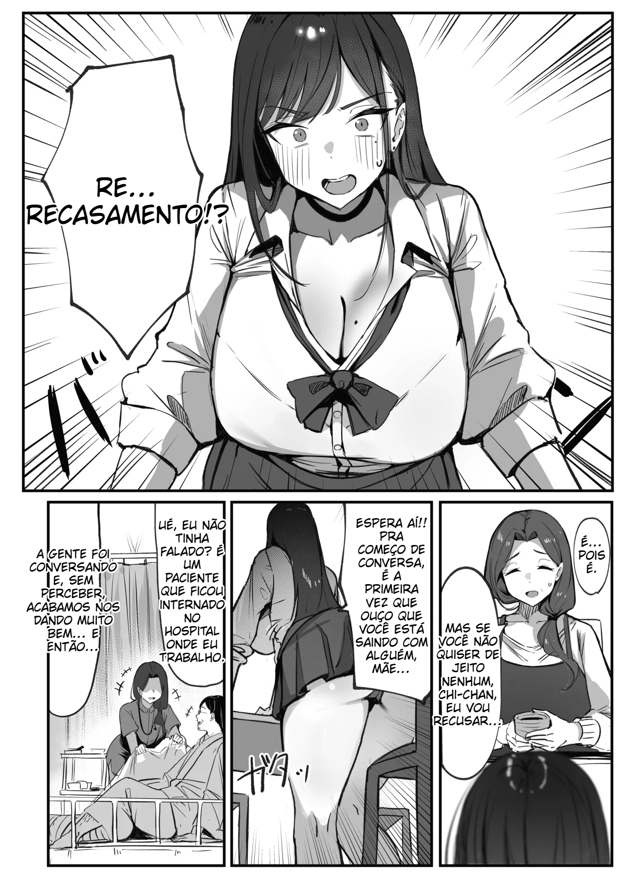 (Shiro Marimo) Mama no Saikon Aite wa Papakatsu no Papa - 4