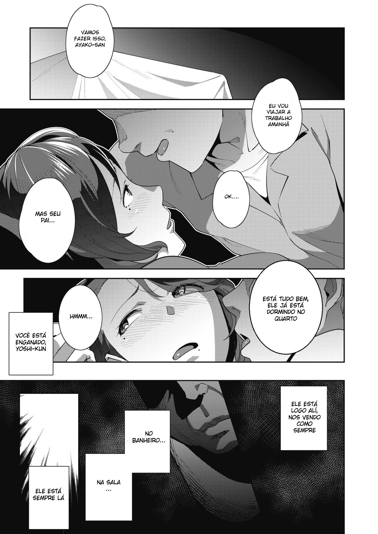 Ayako no Nayamashii Jijou to Jouji - 1