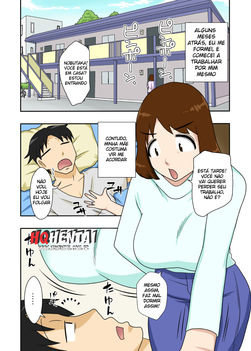Toiu wake de, Zenra de Kaa-san ni Onegai shite mita. | For this reason, while naked, I tried to ask my mom - 2