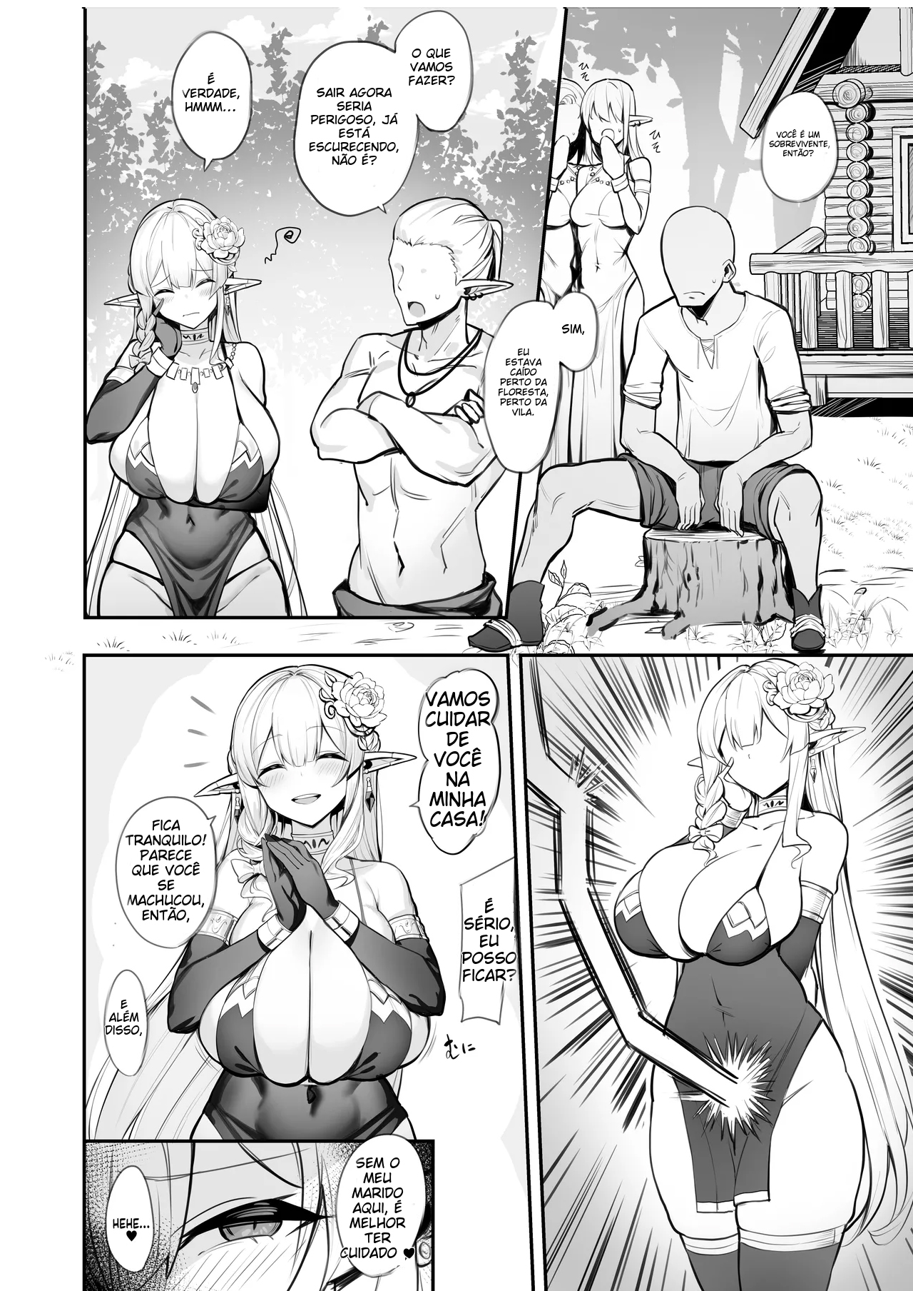 Hitozuma Elf wa Yokkyuu Fuman | The Elf Wife is Pent Up - 6