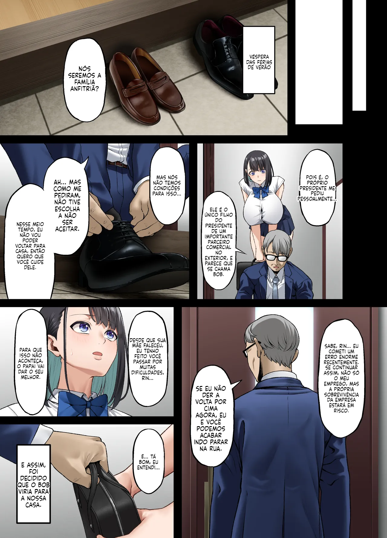 [Doujinshi] A história de como ela foi transformada em uma vadia pelo pênis de um cara negro enquanto estava hospedada na casa dele. - 7