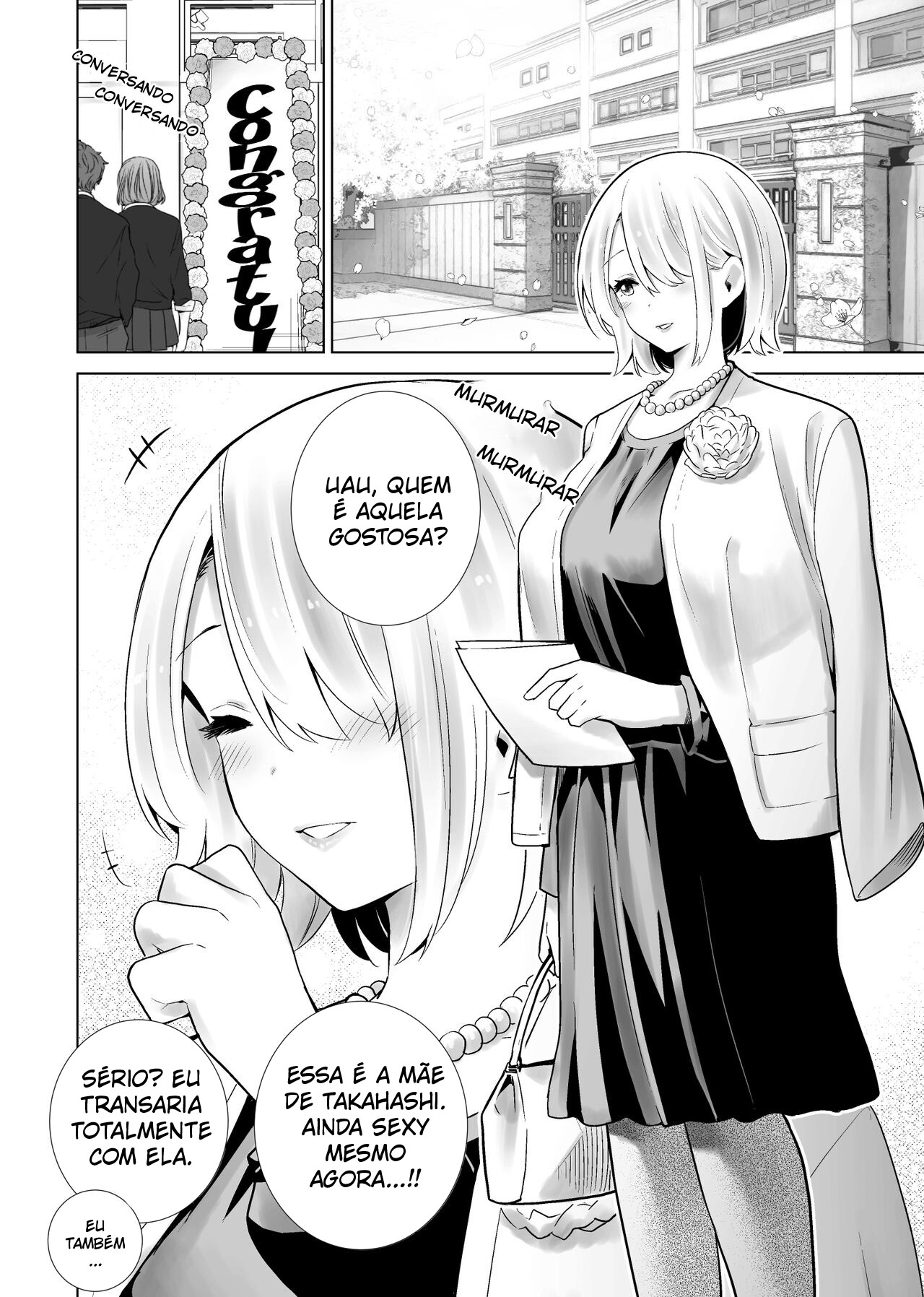 Tomodachi no Mama ga Boku no Dekachin de Ikimakutta Sotsugyoushiki - 2