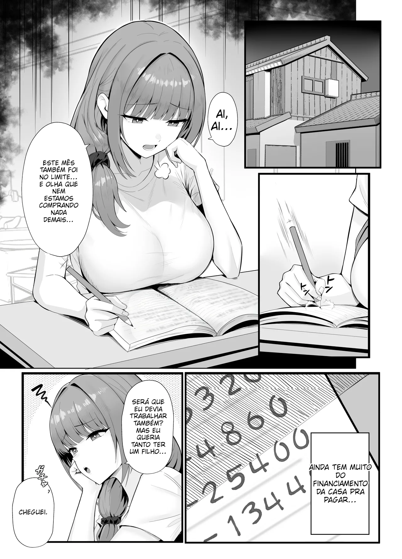 [POTATO BOMB (ONEDOO)] Hitozuma no Love Love Tsuma Daikou - 2