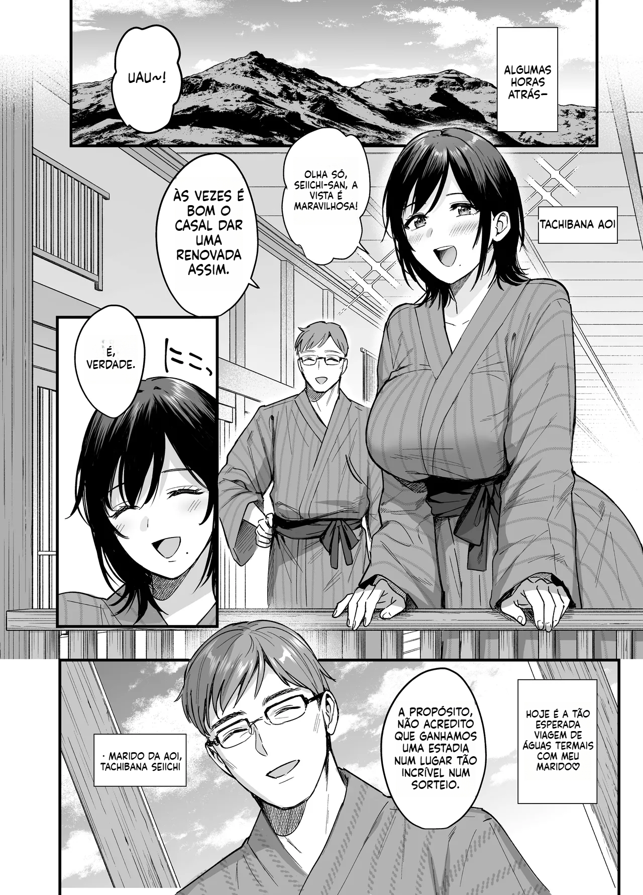 [Doujinshi] A Morada da Mulher: Uma Esposa Violada e Profana - 4
