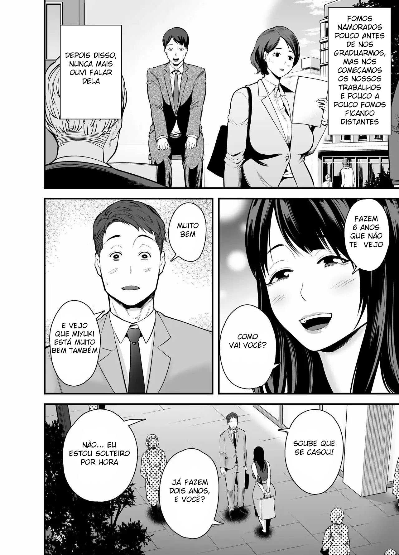 Hitozuma ni Natta Motokano to Saikai shite… - 3