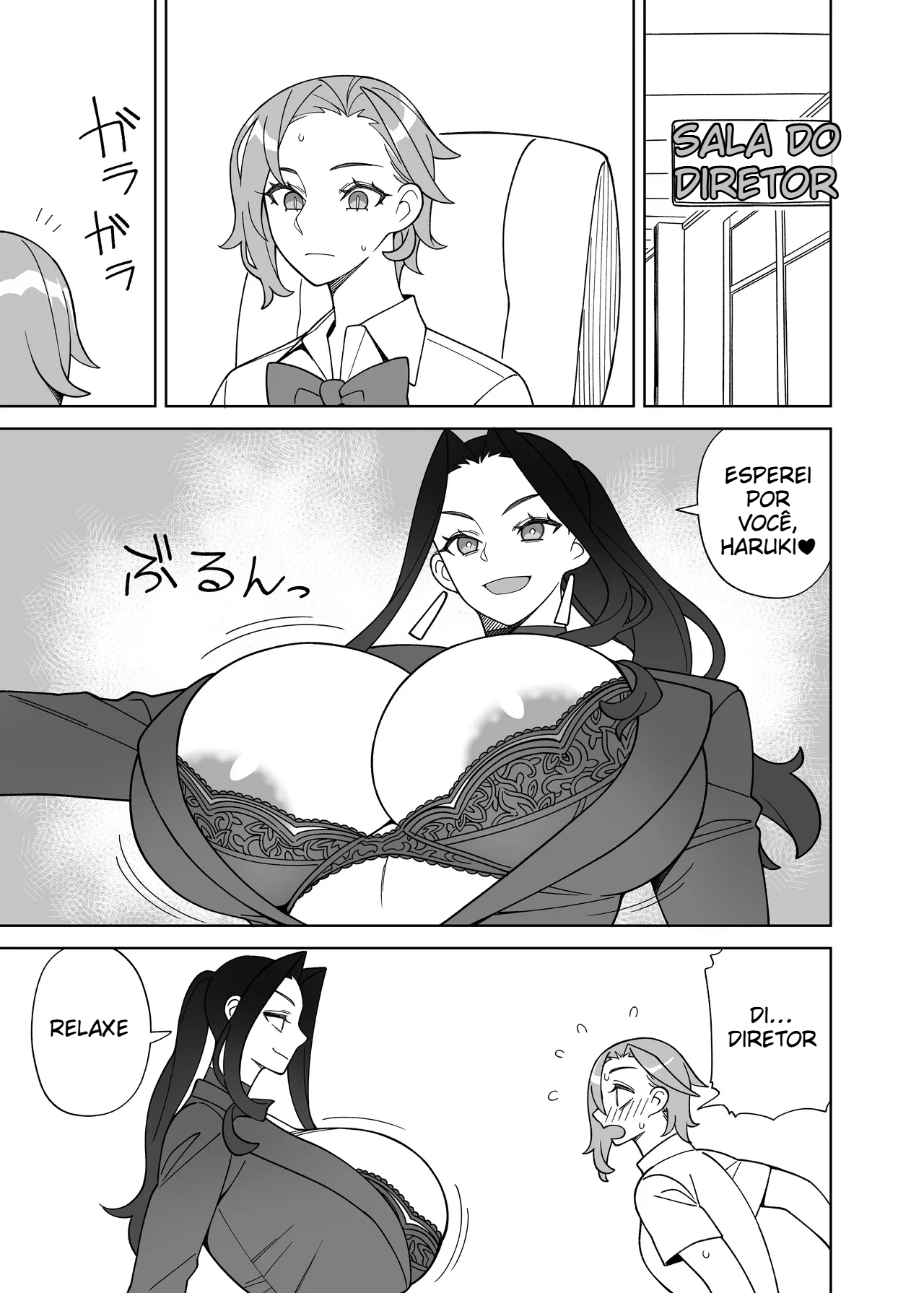 Sexo de recompensa da beleza de seios grandes - 4