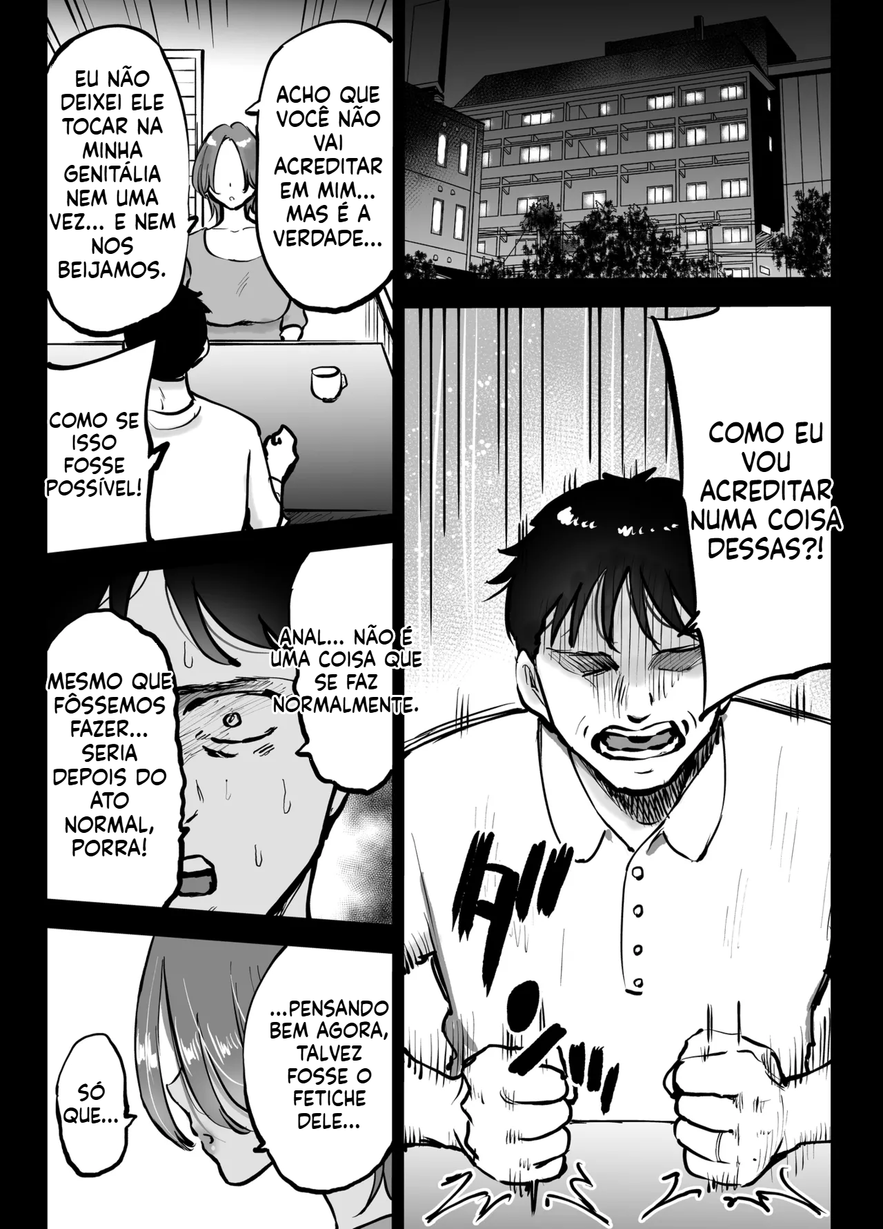 [Doujinshi] A história da reconciliação de um casal provocada pelo sexo anal - 6