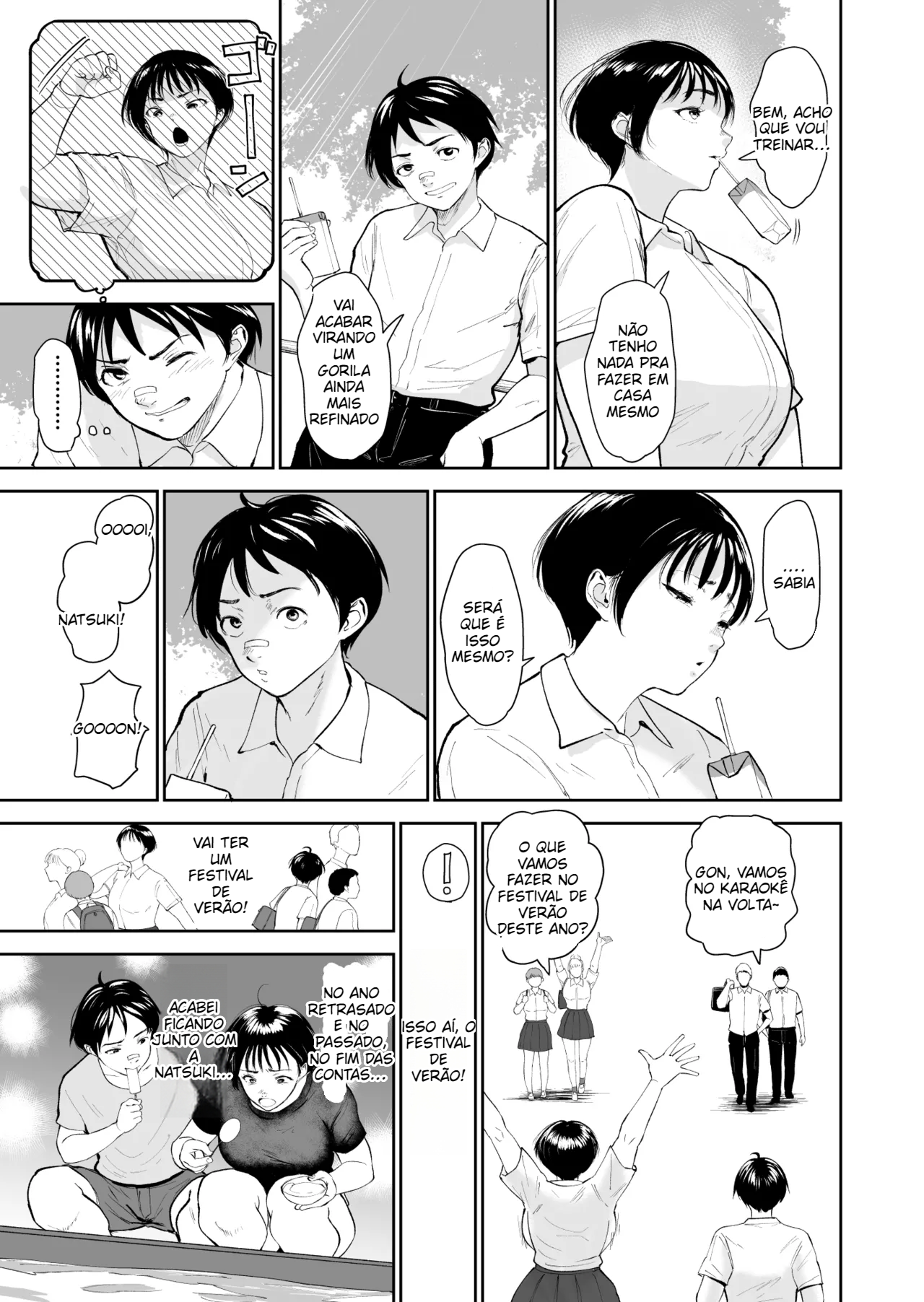 O Verão de Natsuki: Minha Amiga Peituda se Tornou uma Mulher - 6