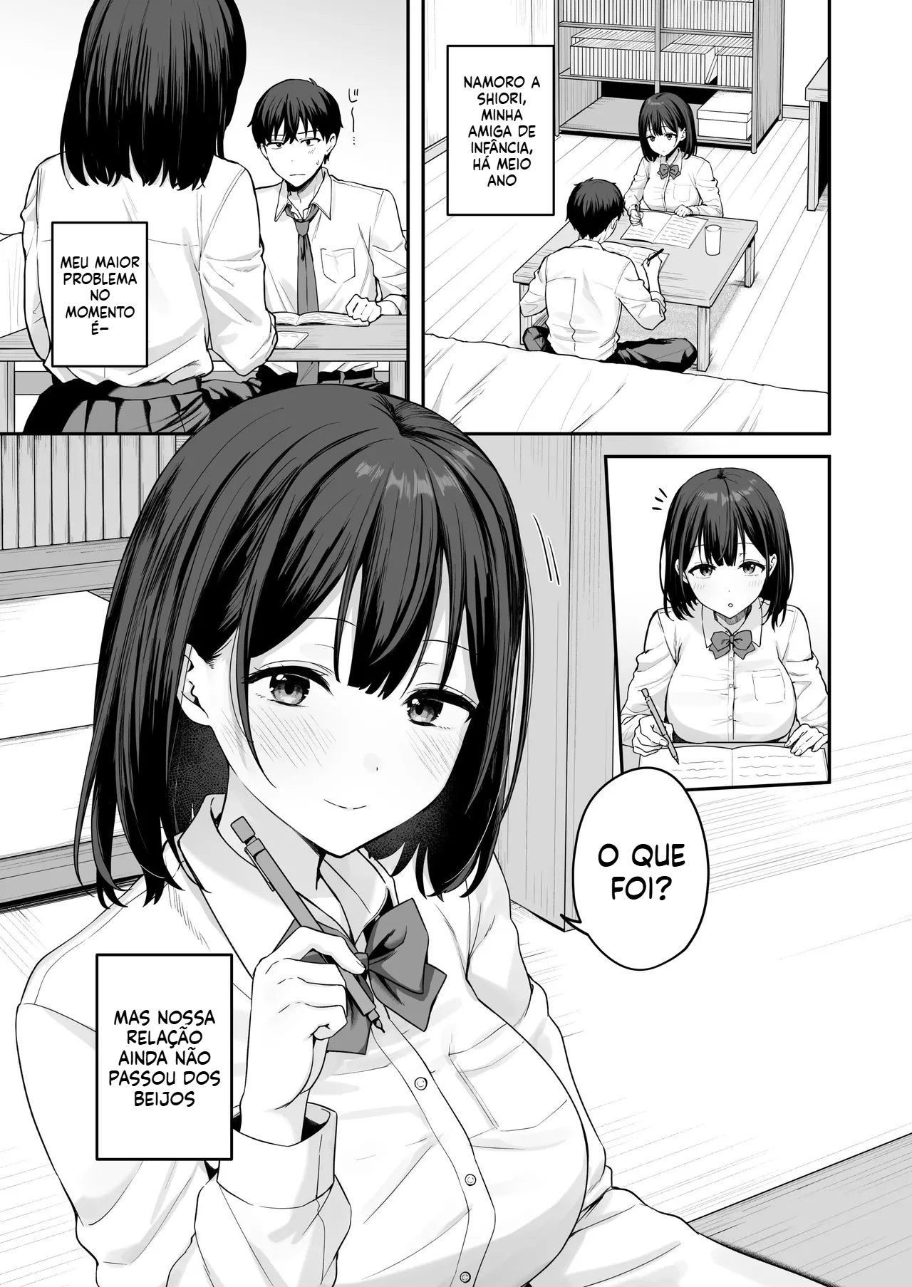 [Doujinshi] Uma história sobre uma amiga de infância ingênua que descobre seus fetiches sexuais e depois te mima com sexo gostoso - 2
