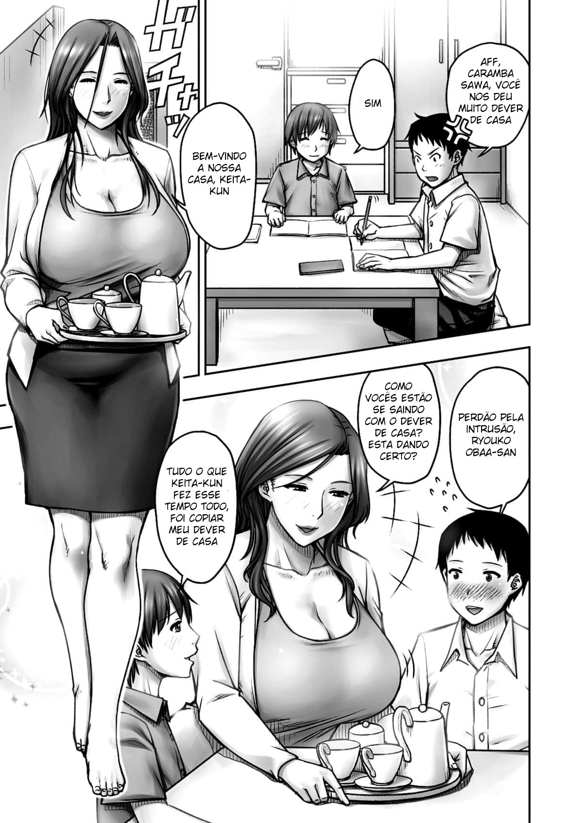 Akogare no Tomodachi no Okaasan ni Itazura Shitara Gyaku ni Oishiku Taberareta - 2