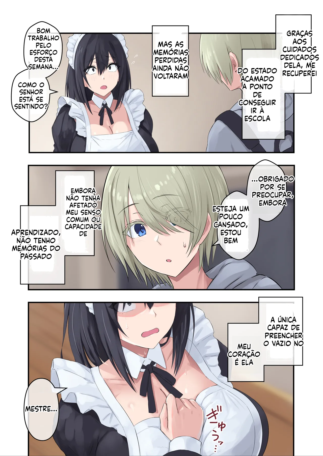 (Aoi Negi) Shihakugan no Bonyuu Maid wa Osuki desu ka - 4