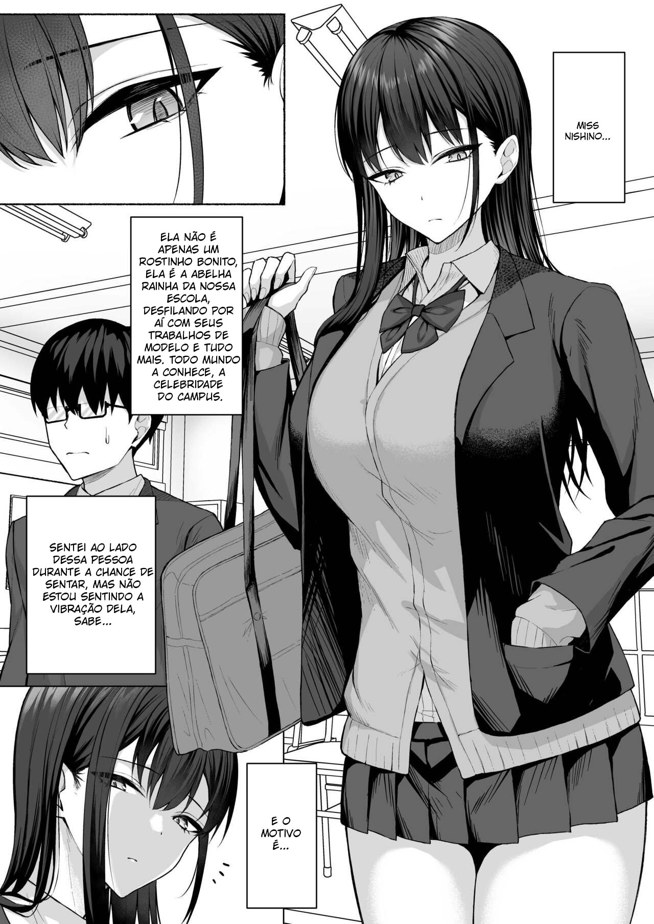 A story about turning a gal from class into an obedient erotic maid - 3