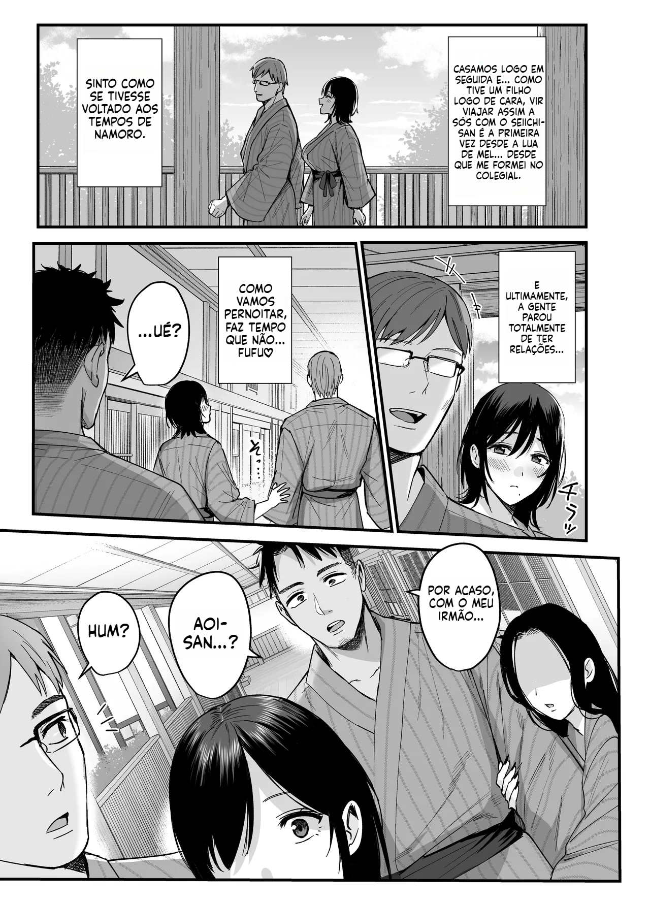 [Doujinshi] A Morada da Mulher: Uma Esposa Violada e Profana - 5
