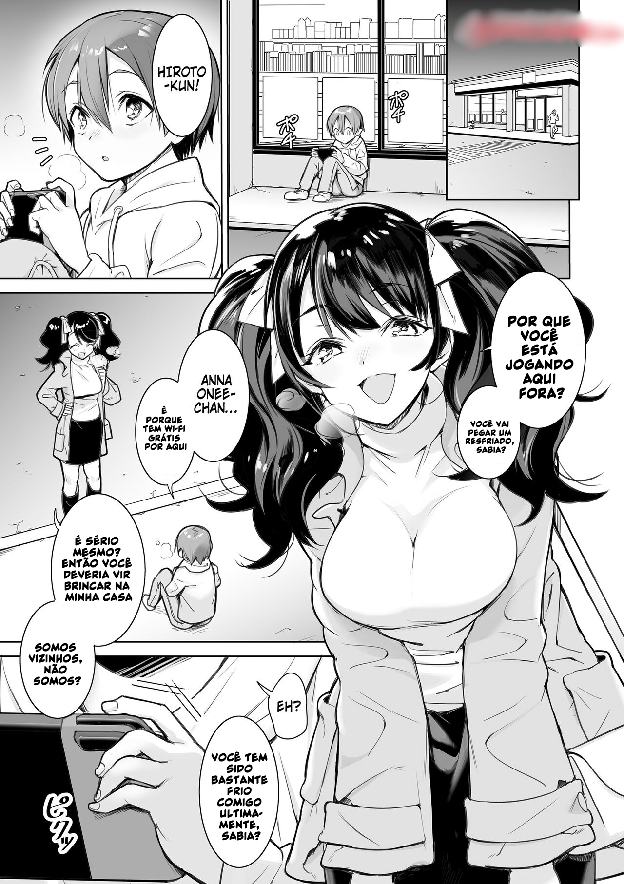 Osananajimi no Onee-chan ni Sasowarechau Hanashi - 2