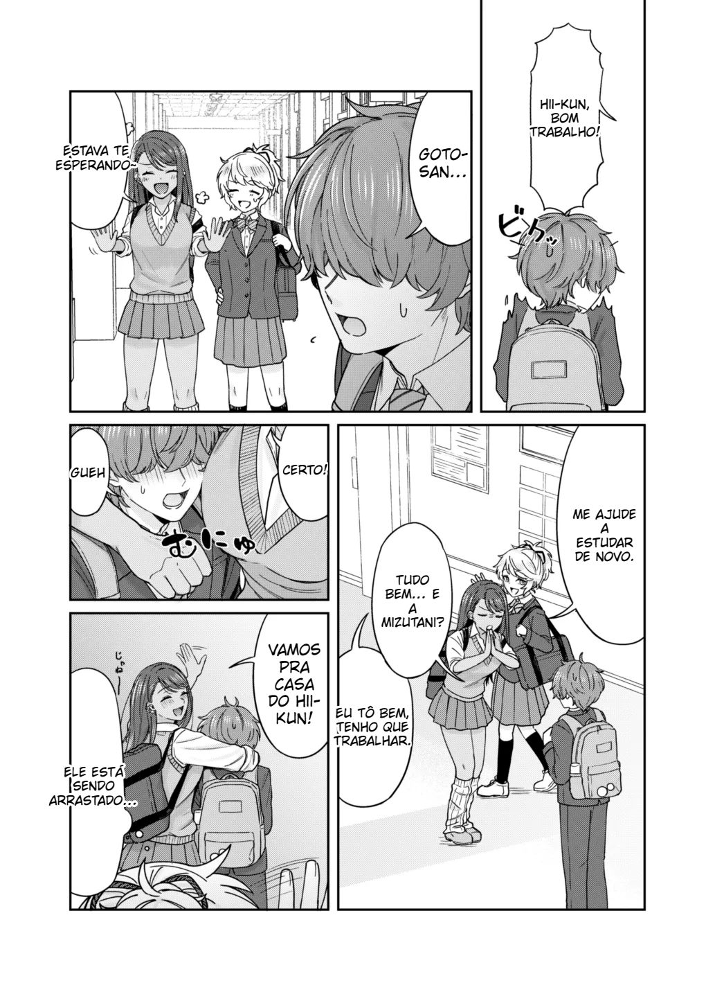 Estudando em segredo com uma amiga de infância de pele escura - 4