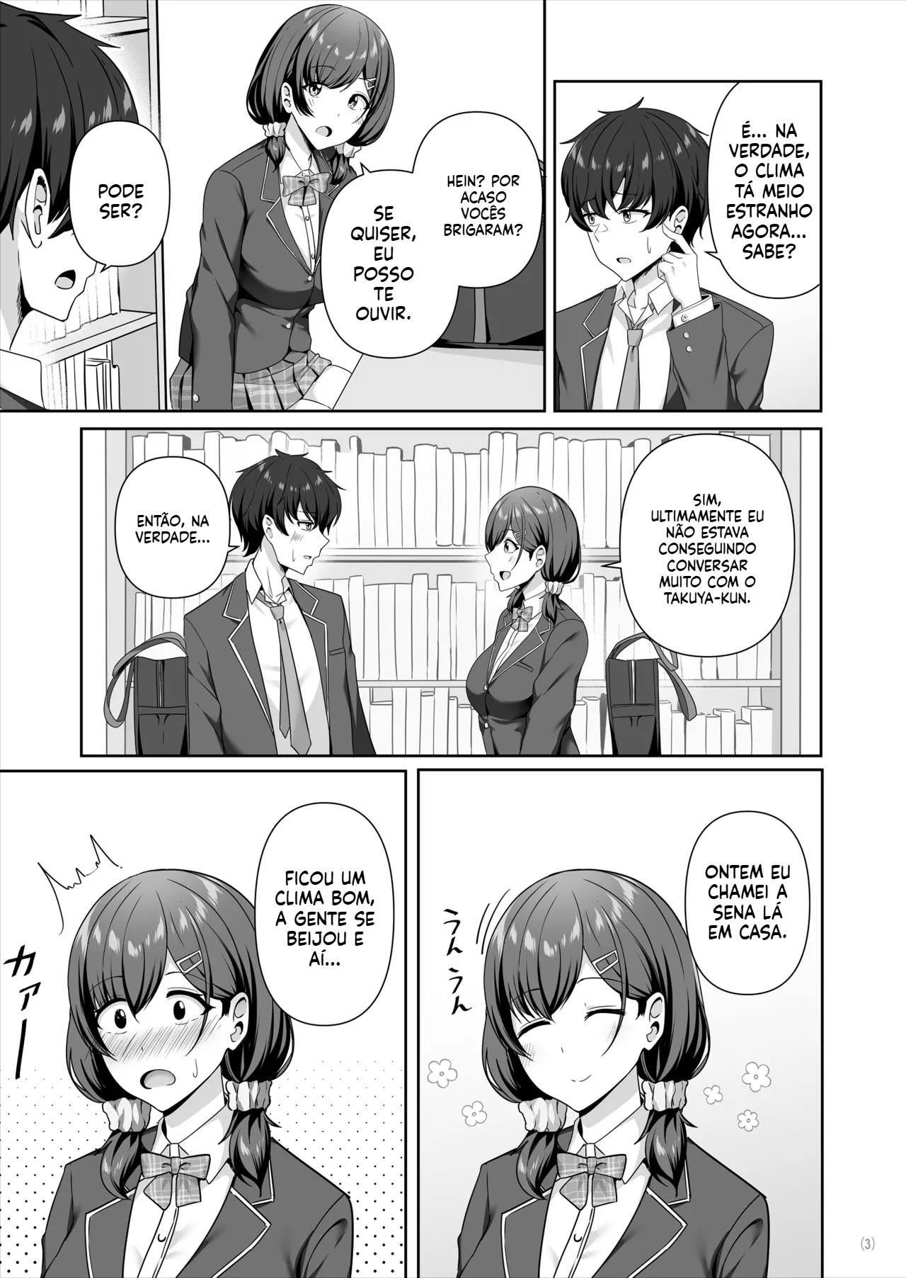 (Doujinshi) A Amiga que não me deixa transar com ela - 4