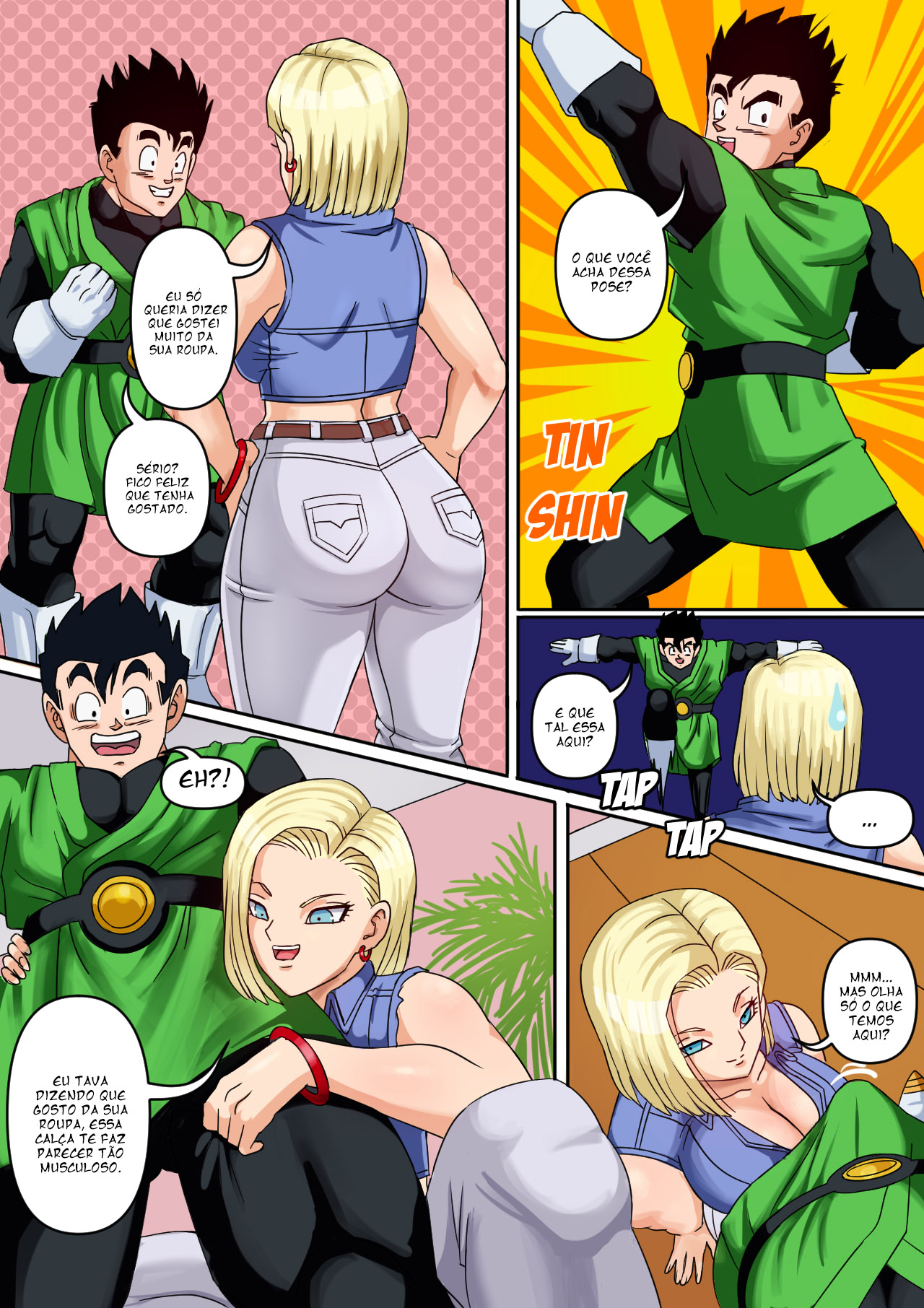 Android 18 & Gohan - 6