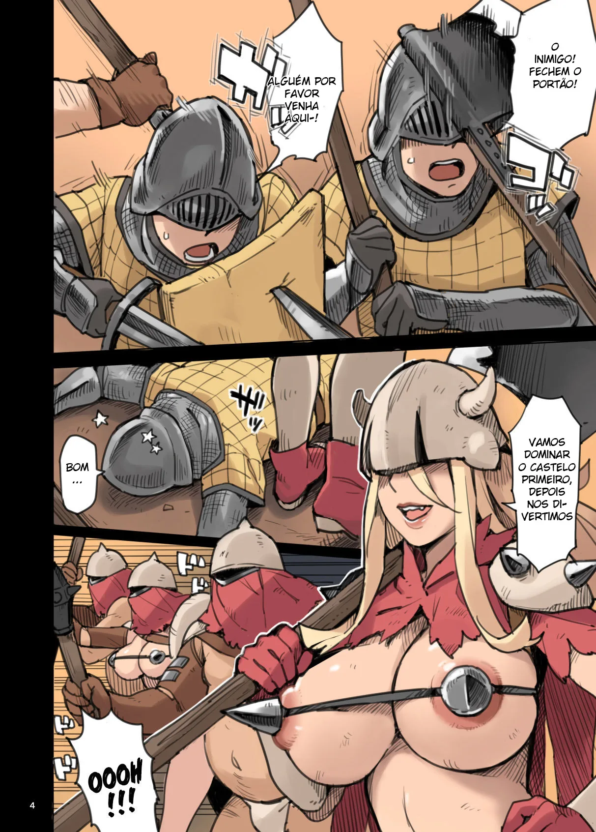 Raid from the Wild Sex Empire!! -Lewd Escape Part- - 4